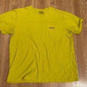 Patagonia Bright Yellow Short Sleeve Tee